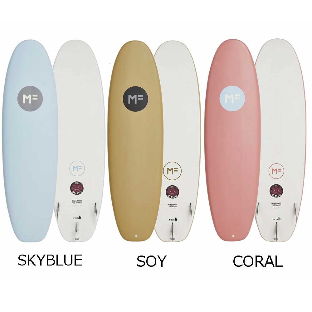 ソフトボード ミックファニング ソフトサーフボード ザビースティ 7'0