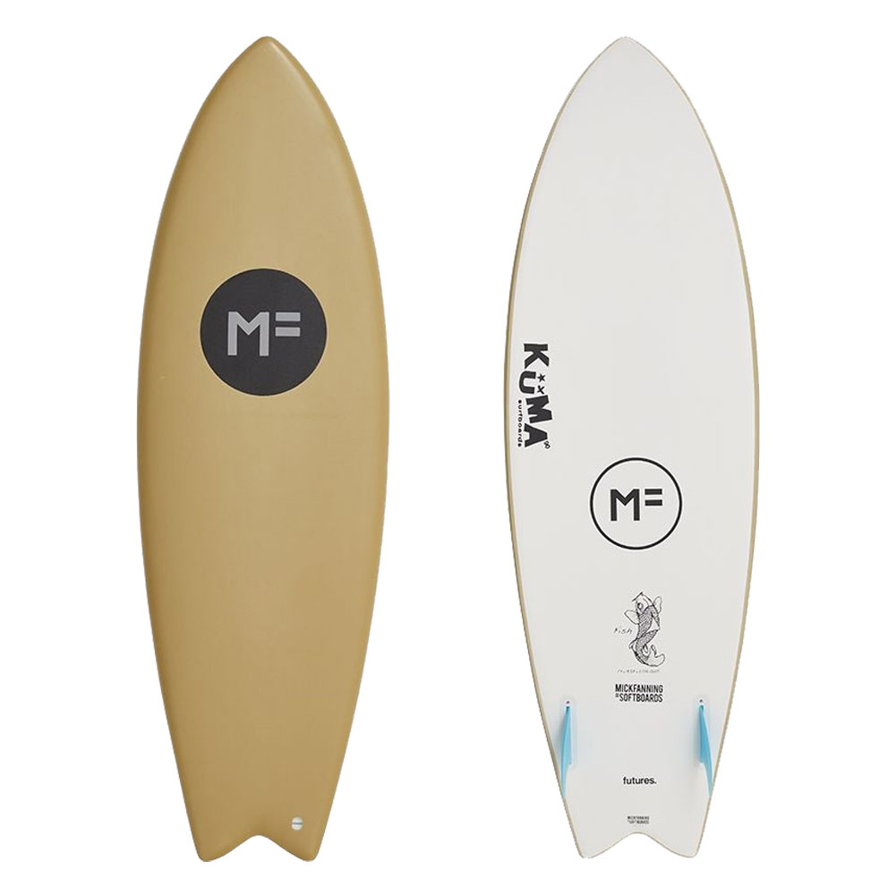 ミックファニング ソフトボード サーフボード KUMAFISH 5'8 FUTURE