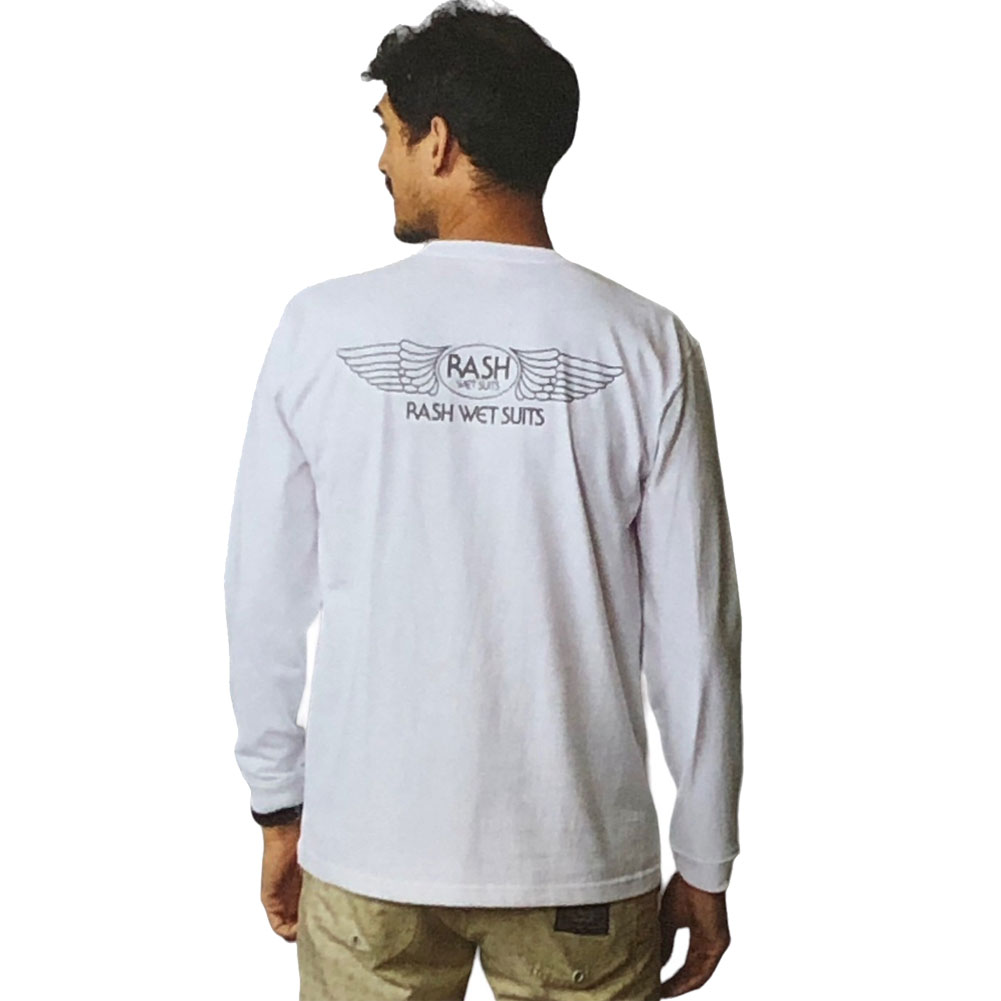 2024 メンズ Tシャツ ロンティ 長袖 ラッシュ 羽バックロングスリーブ