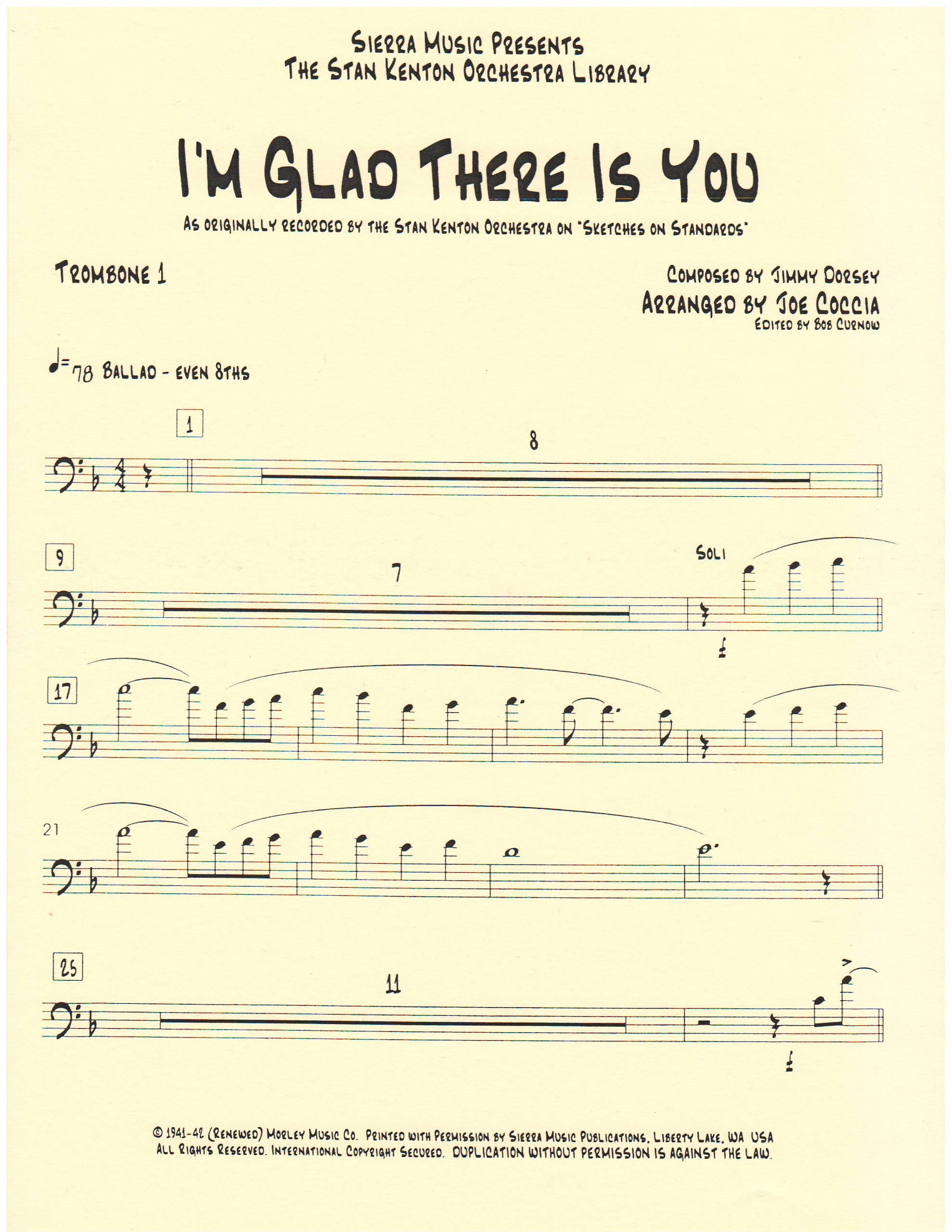 I'M GLAD THERE IS YOU