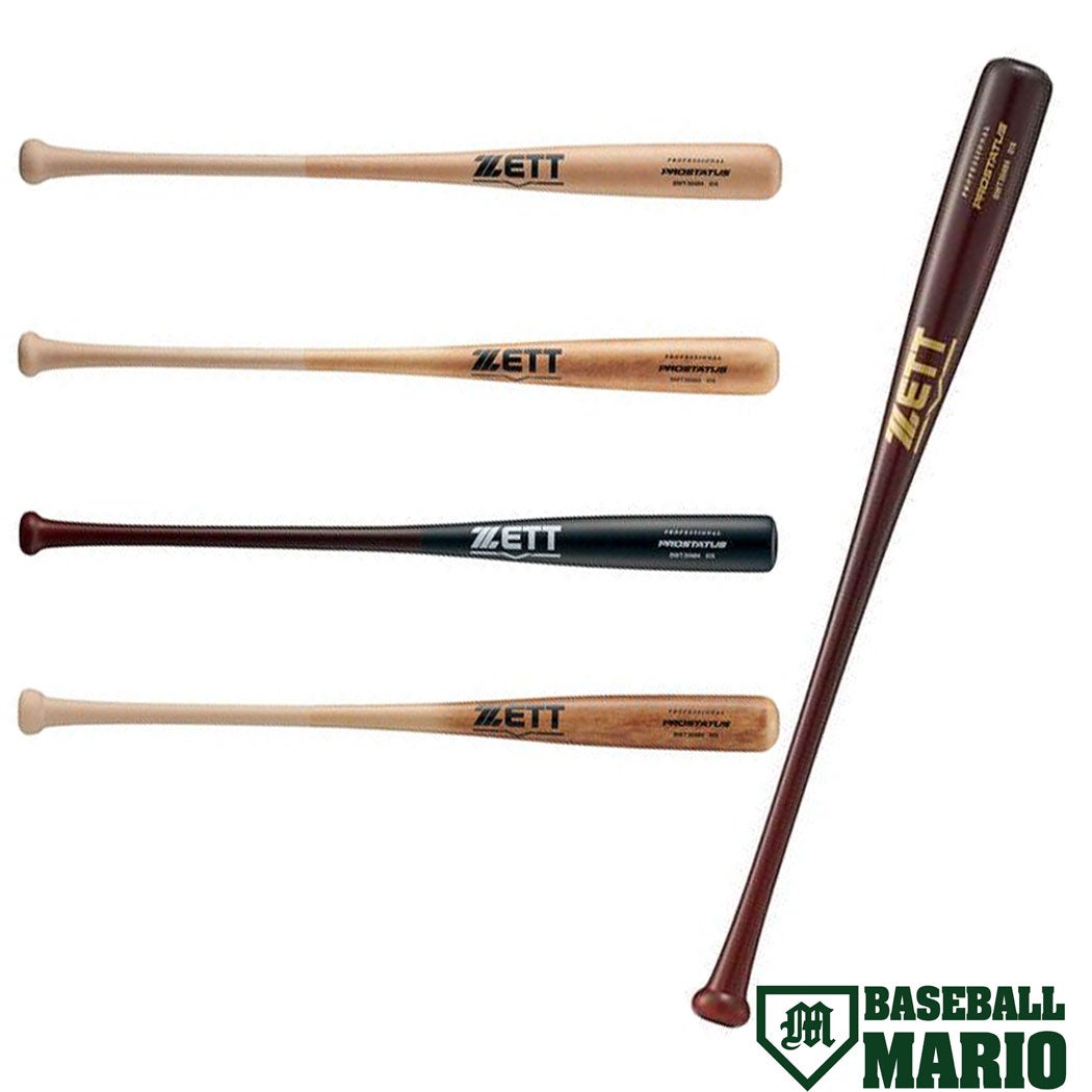 ゼット ZETT プロステイタス PROSTATUS 軟式用木製バット 84cm 800g