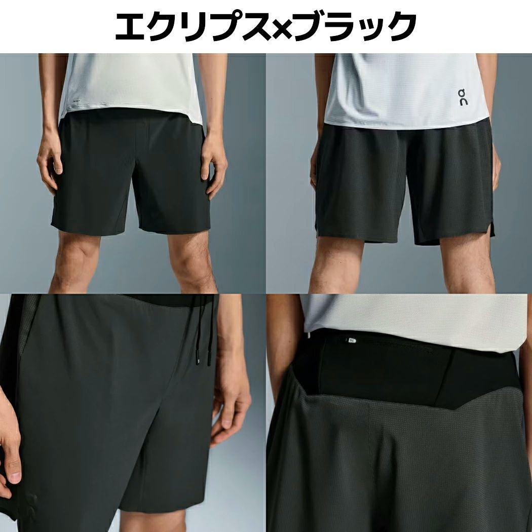 オン On Lightweight Shorts ライトウェイトショーツ メンズ ブラック