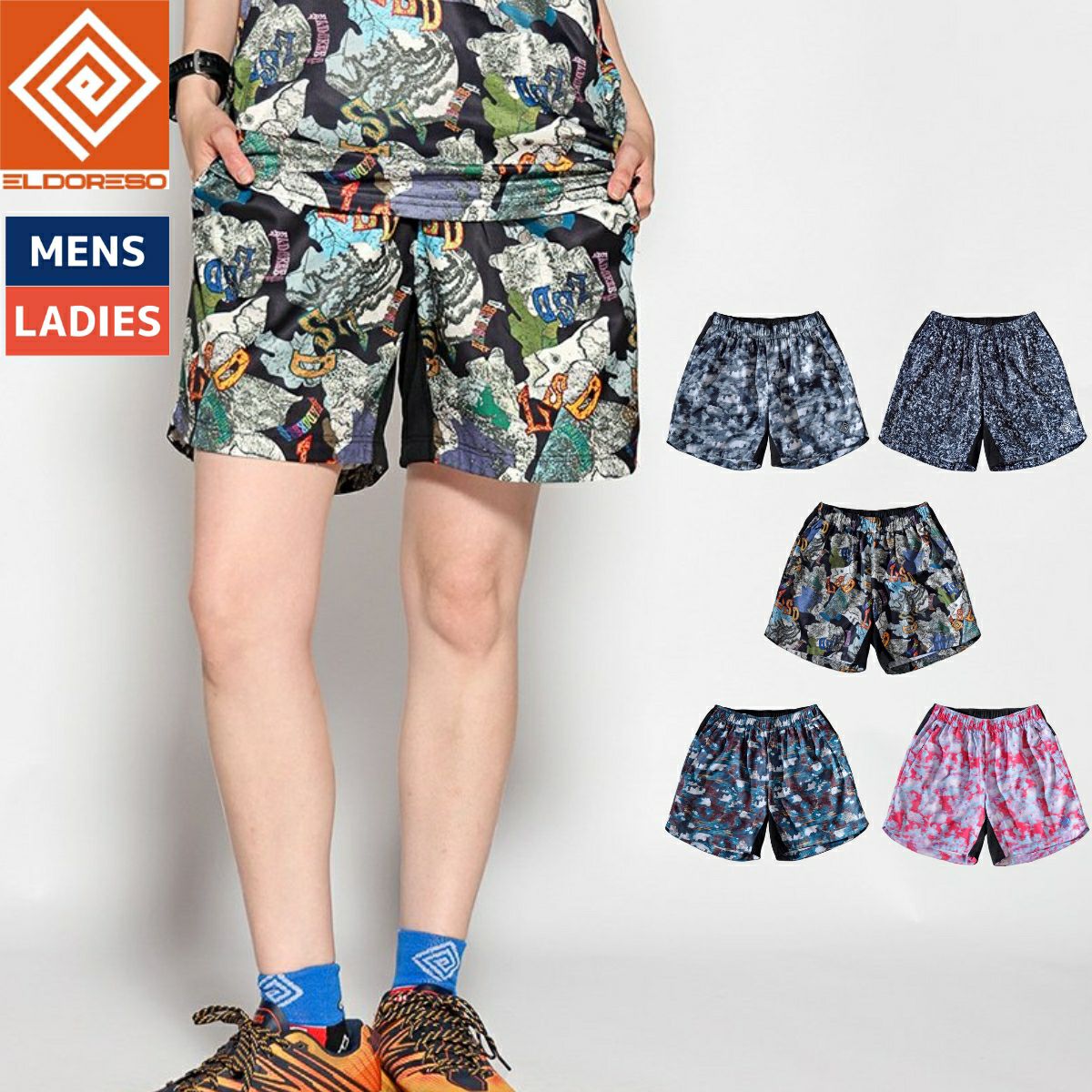 エルドレッソ ELDORESO Joshua Shorts メンズ レディース ユニセックス