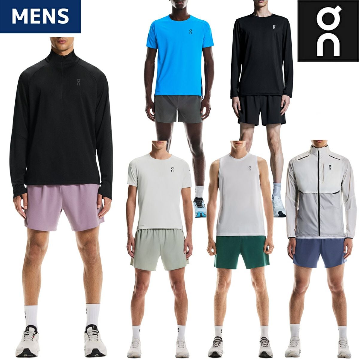 オン 5インチパフォーマンスショーツ メンズ on 5