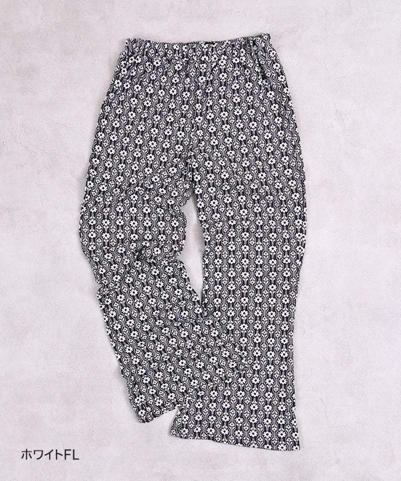 総柄ジャガードフレアパンツ／大人サイズ ｜ ボトムス ｜ 子供服の