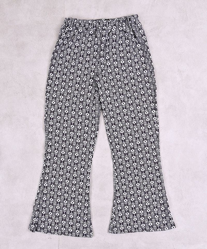 総柄ジャガードフレアパンツ／大人サイズ ｜ ボトムス ｜ 子供服の