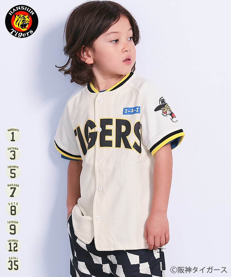 予約】阪神タイガース半袖ベースボールシャツ ｜ トップス ｜ 子供服の