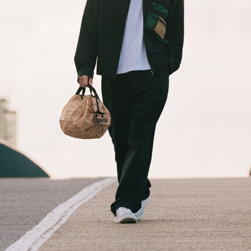 marna】[ギフト]Shupatto パッカブルバッグ 8L(グラスランド): バッグ