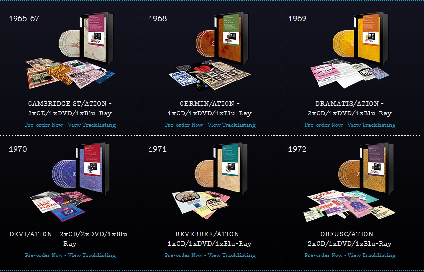 Pink Floyd 'The Early Years, 1965 - 1972: The Individual Volumes