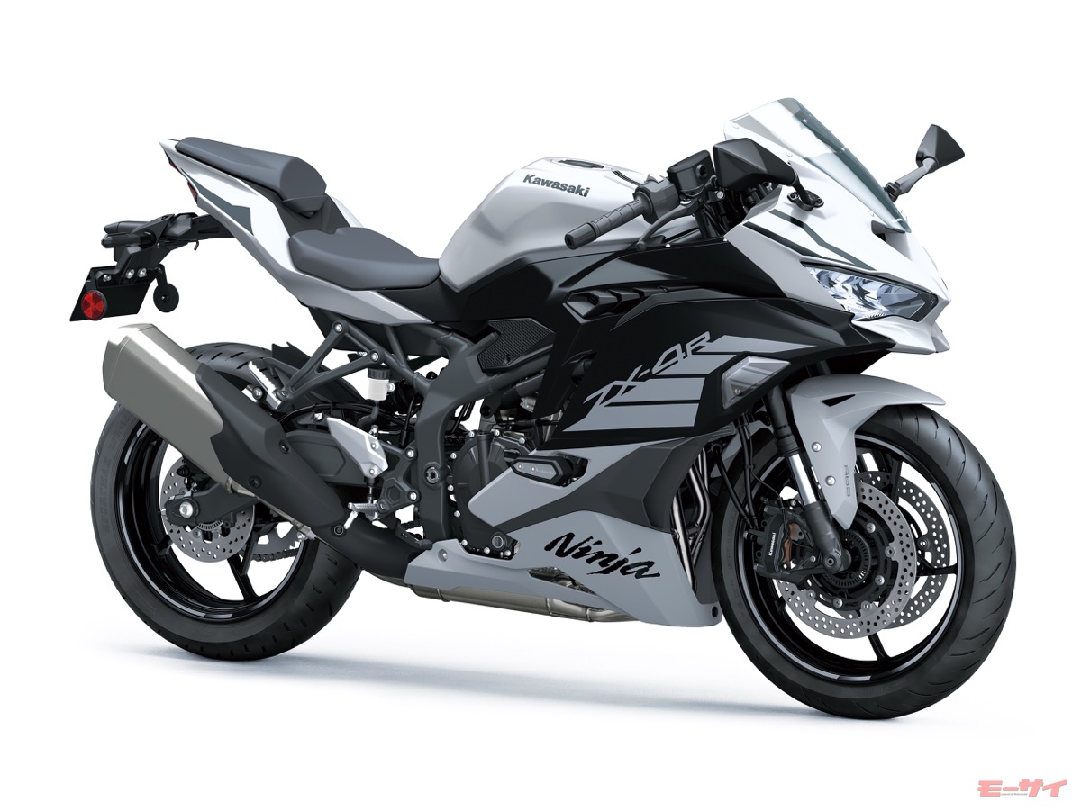 Ninja ZX-4R SE」にシルバー追加！「Ninja ZX-4RR KRT EDITION」も