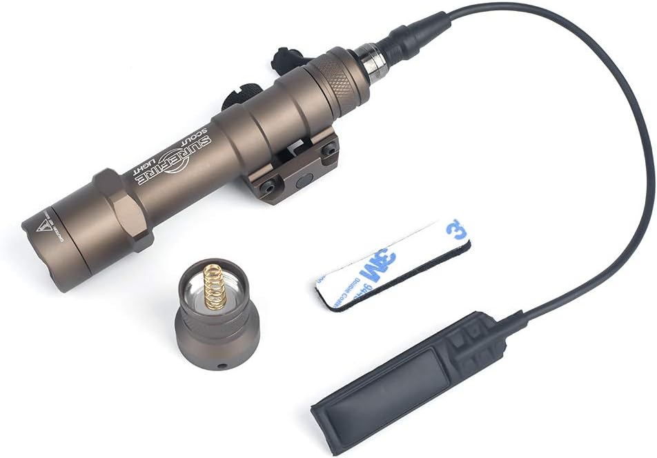 WADSN シュアファイア M600B タイプ スカウトライト FDE 20mm レイル