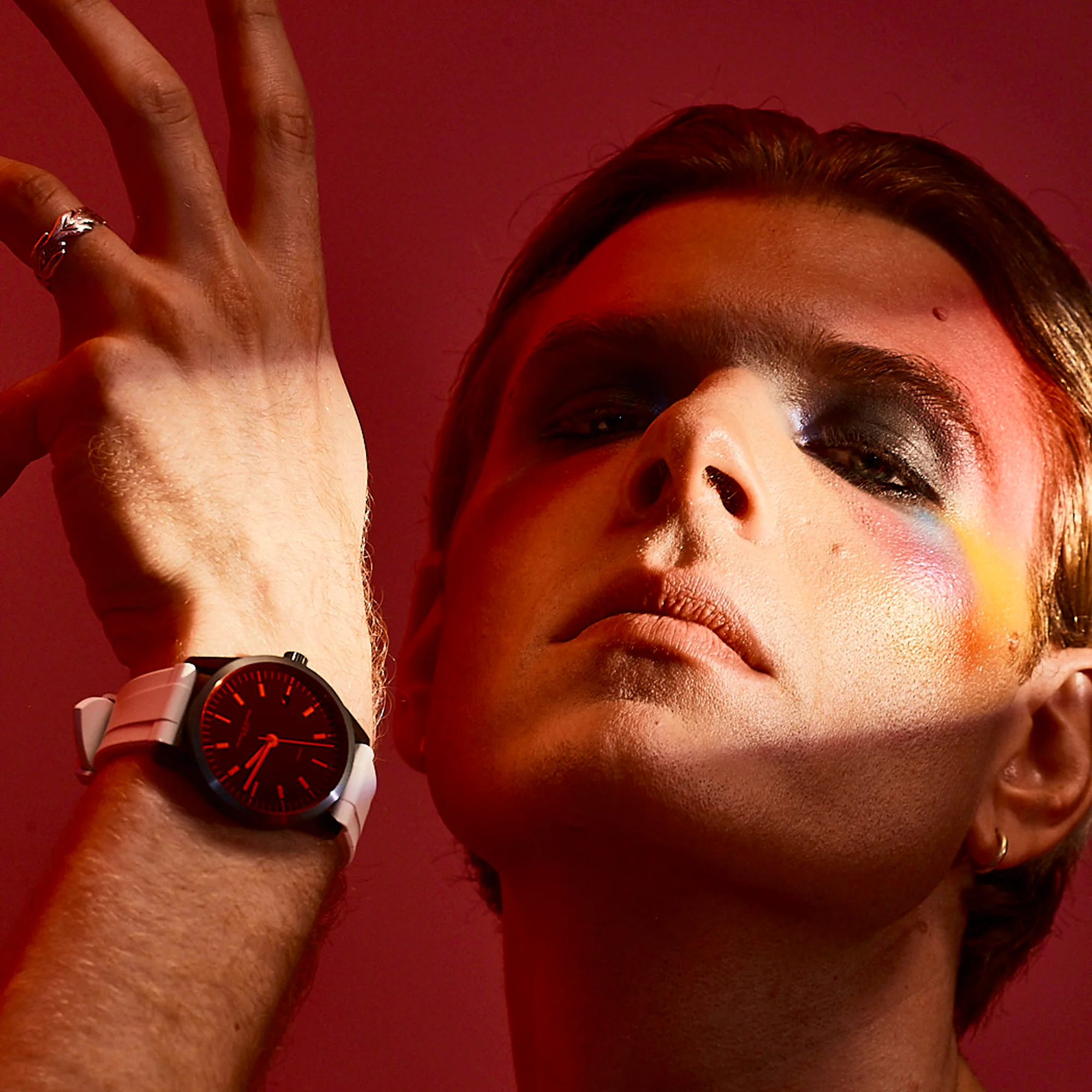 L1 Red Lightning Automatic watch from Maurice de Mauriac Zurich