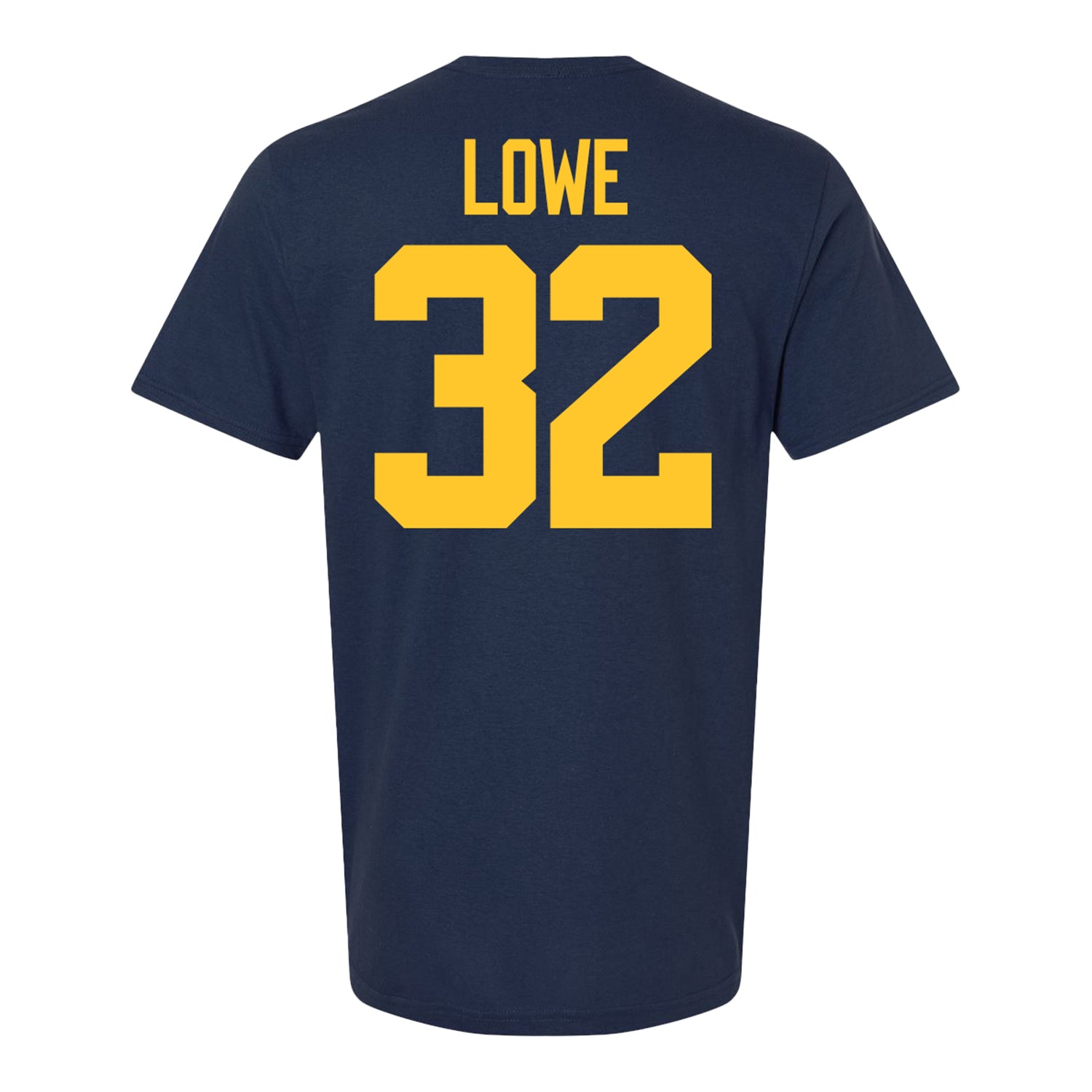 Michigan Wolverines #32 Jeremiah Lowe Student Athlete Blue