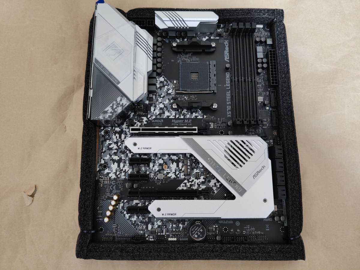 ASRock X570 Steel Legendのレビュー！Ryzen 3000シリーズ対応のAM4