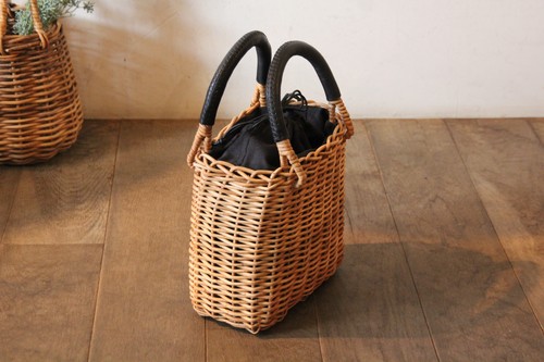 かご・バスケット・雑貨 - menui | ARUROG×LEATHER POCKET TOTE TIDEWAY