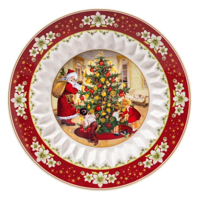 Villeroy & Boch Toys Fantasy Bowl 25cm Santa Claus with Letter