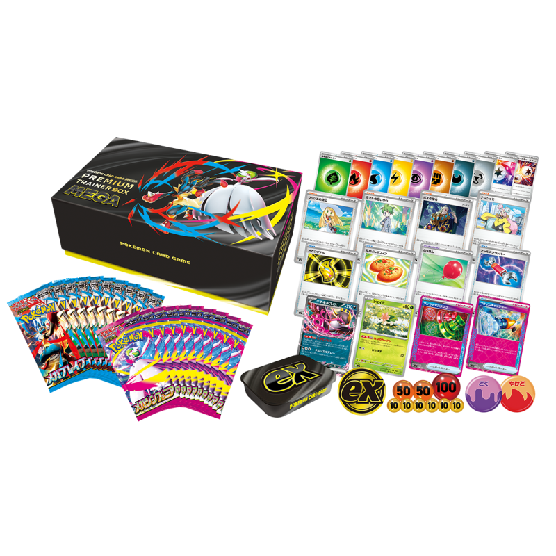 ポケモンカードゲーム プレミアムトレーナー ボックス MEGA - Meccha Japan