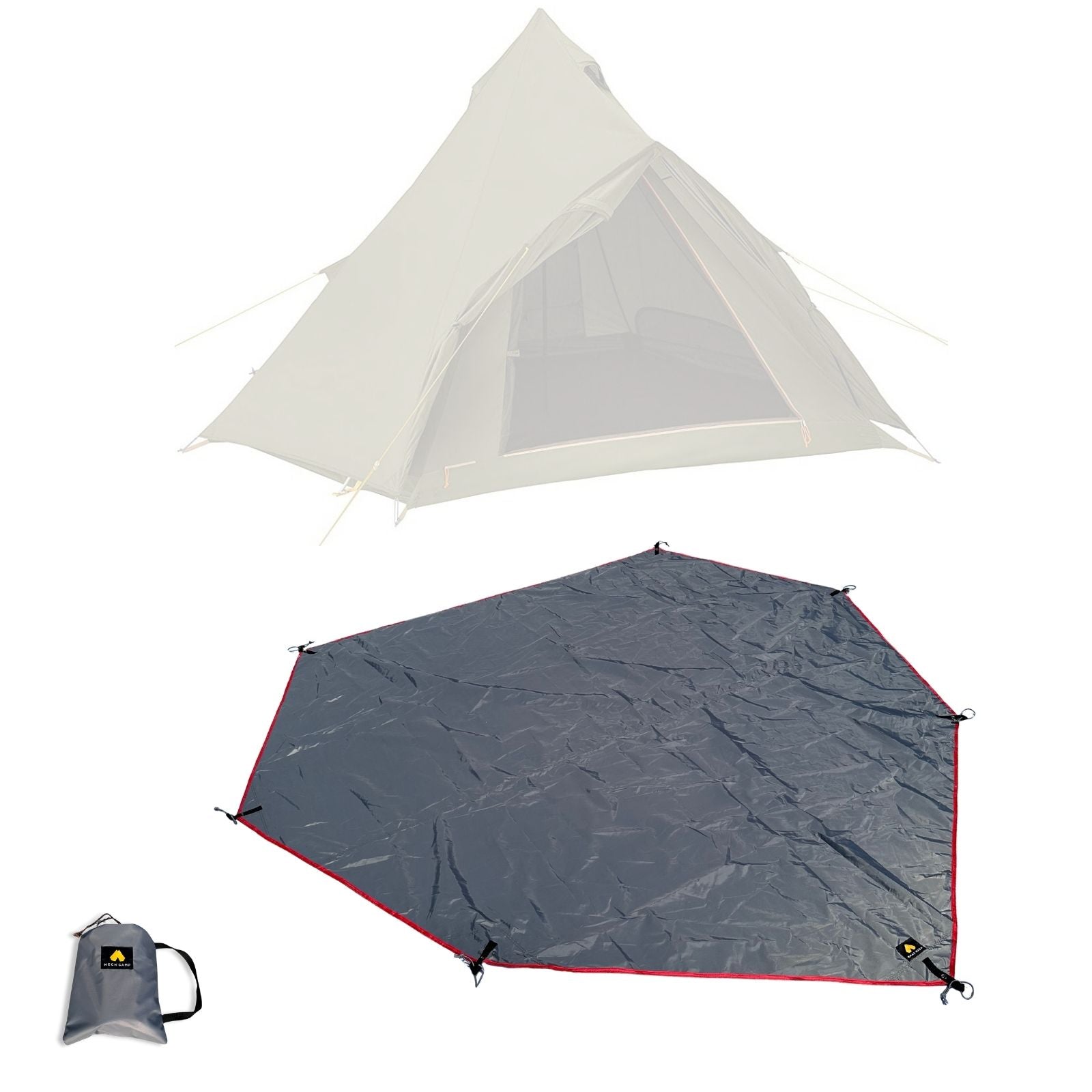 エクスカーションティピーii/325 グランドシート互換品 – MECH CAMP