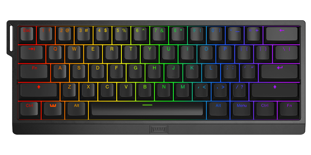 Wooting 60HE+ Magnetic 60% Hotswap RGB Mechanical Keyboard