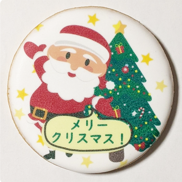 ポムのメダルクッキー専門店 / クリスマスメダルクッキー（サンタと