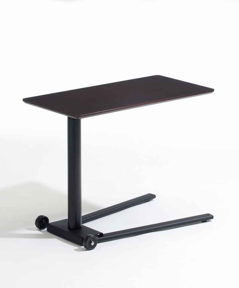 脚僅か2.8cm!ベッド下の隙間に入るサイドテーブル「アップダウンサイド