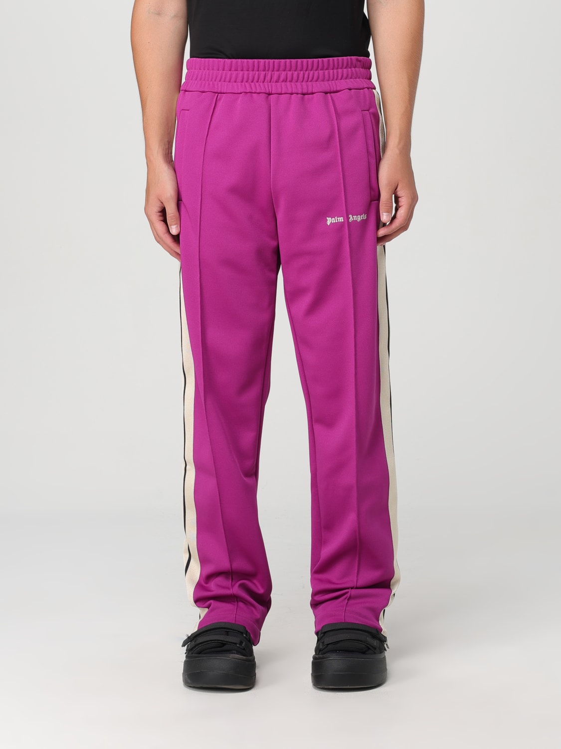 Palm Angels Pants men - Violet | PMCJ020F24FAB0033703 | GIGLIO.COM