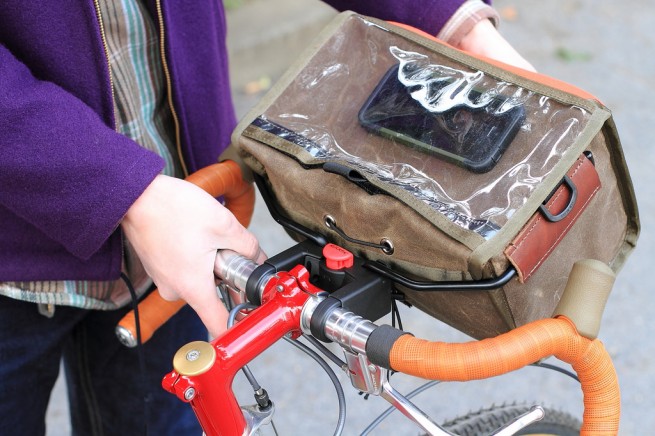 Blue Lug: Swift Industries Paloma Handlebar Bag | The Radavist | A
