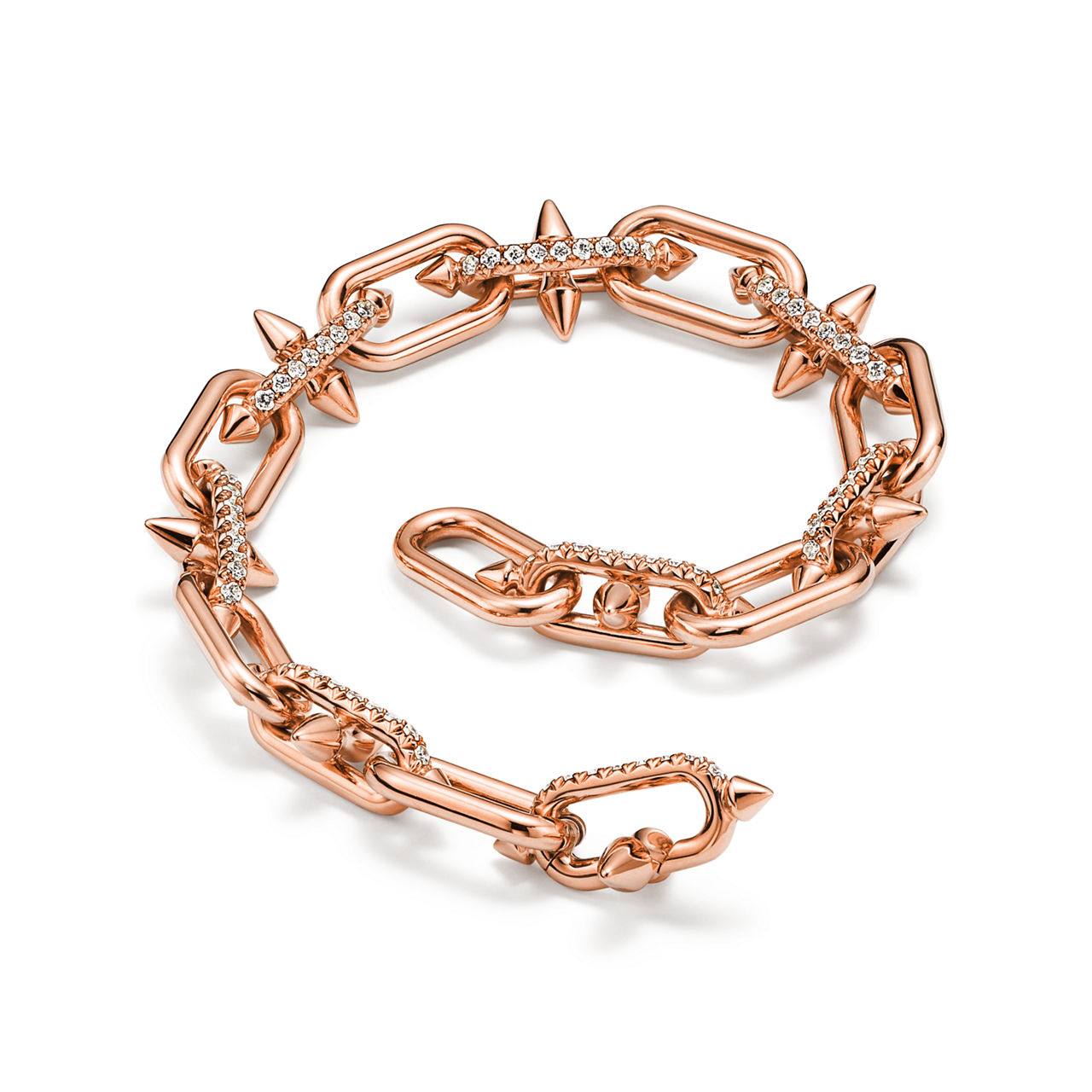 Tiffany Titan by Pharrell Williams:Bracelet in Rose Gold with