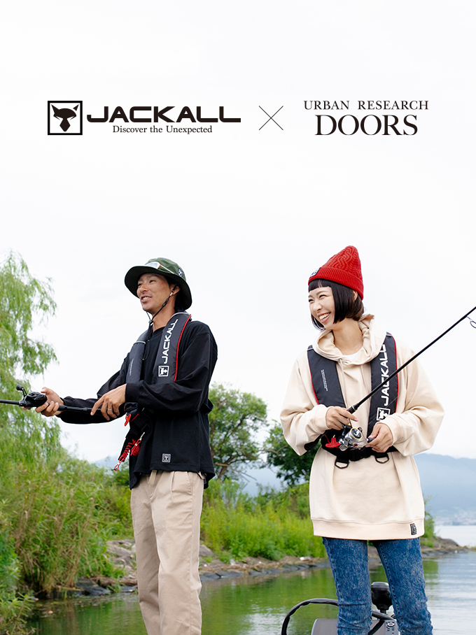 JACKALL × URBAN RESEARCH DOORS コラボレーションアイテムの発売