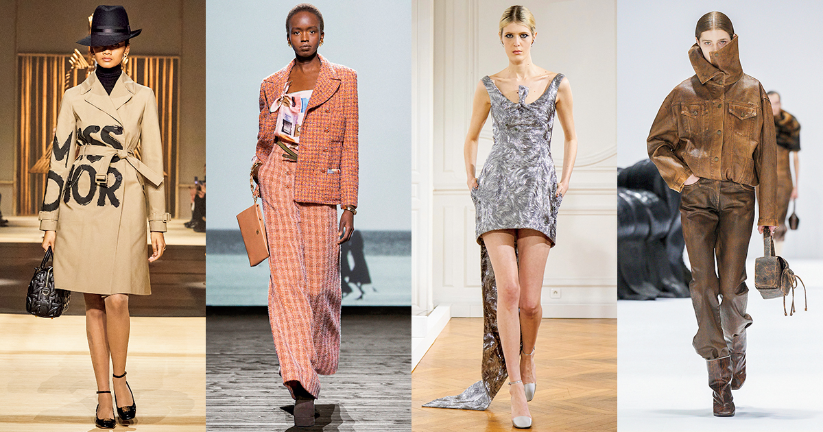 パリコレに見るメゾンの原点や軌跡 「ディオール」「シャネル」ほか