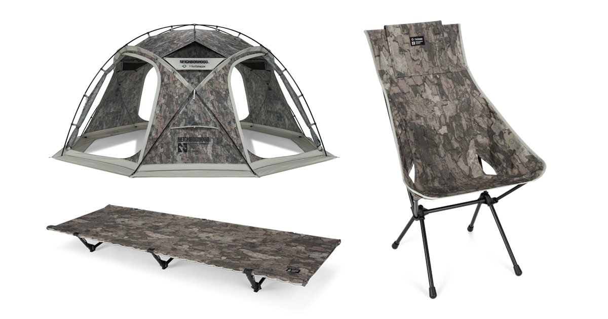 ヘリノックス」×「ネイバーフッド」からテントなど 韓国「クレイモア