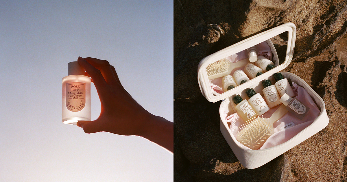 韓国発「ノンフィクション」がローズ香るヘアセラムミスト＆トラベル