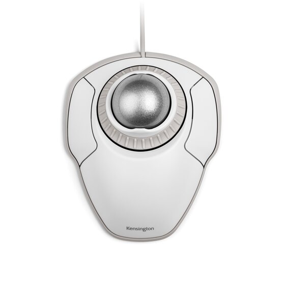Orbit® Trackball with Scroll Ring — White | Trackballs | Trackball