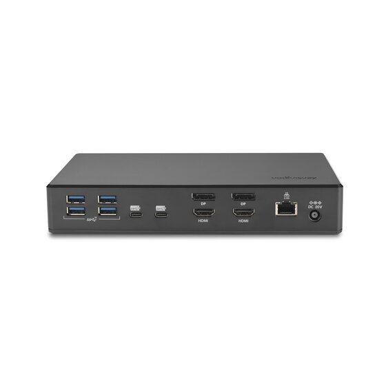 SD4880P EQ USB-C® 10Gbps Quad Video 17-in-1 Driverless Dock 100W