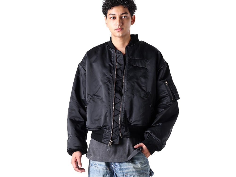 SAINT Mxxxxxx 2024-25AW Winter MA-1 jacket styling -FASCINATE