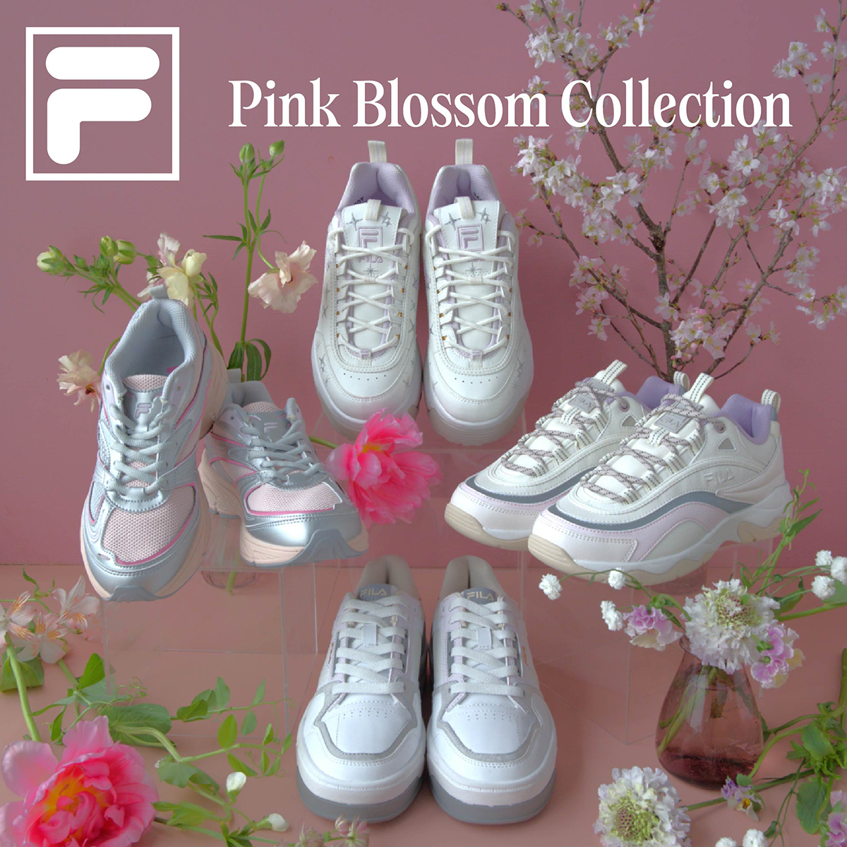 25SSシーズン「PINK BLOSSOM COLLECTION」 | FILA 公式サイト -FILA