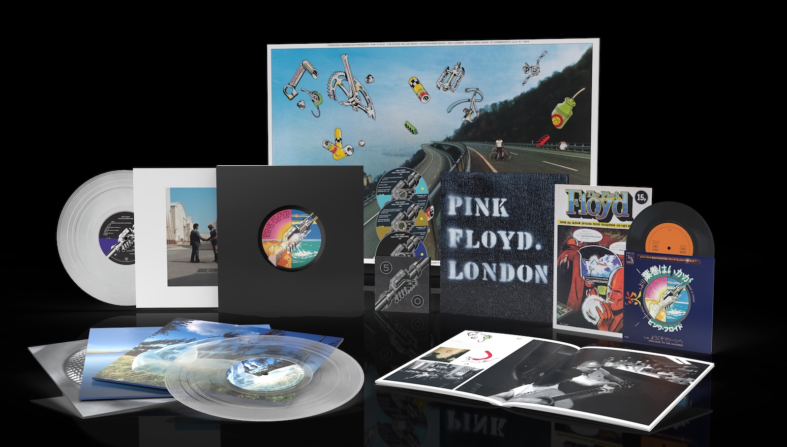 PINK FLOYD – ” Wish You Were Here ” 50th Anniversary Box Set | The