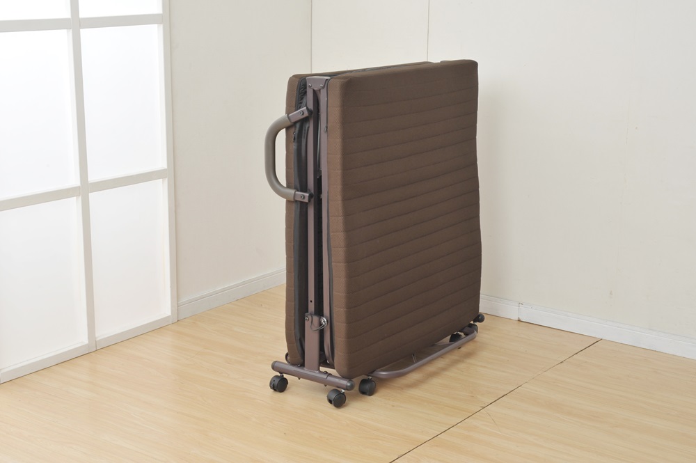 山善 電動フォールディングベッド CEB-8S(DBR)【店頭受取またSUN急便