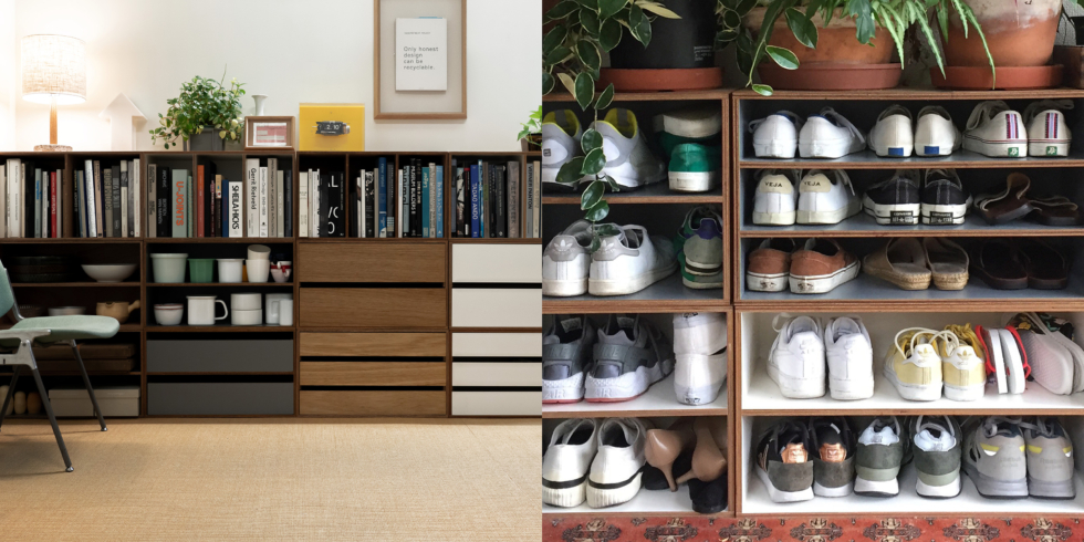 自由につかえる箱型シェルフ LAUAN SHELVES | D&DEPARTMENT