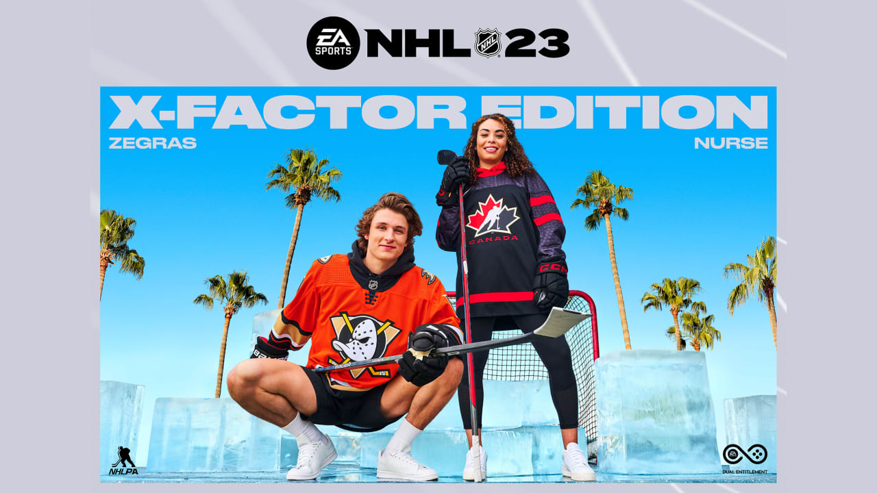 NHL 23 video game cover to feature Zegras, Nurse | NHL.com