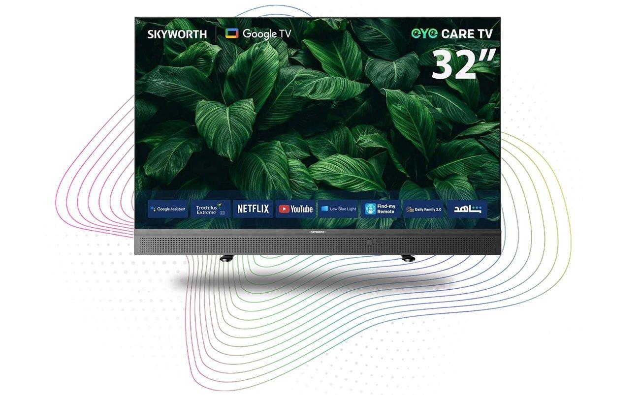 SKYWORTH, 32 Inch, HD 2K Smart, Google TV - eXtra
