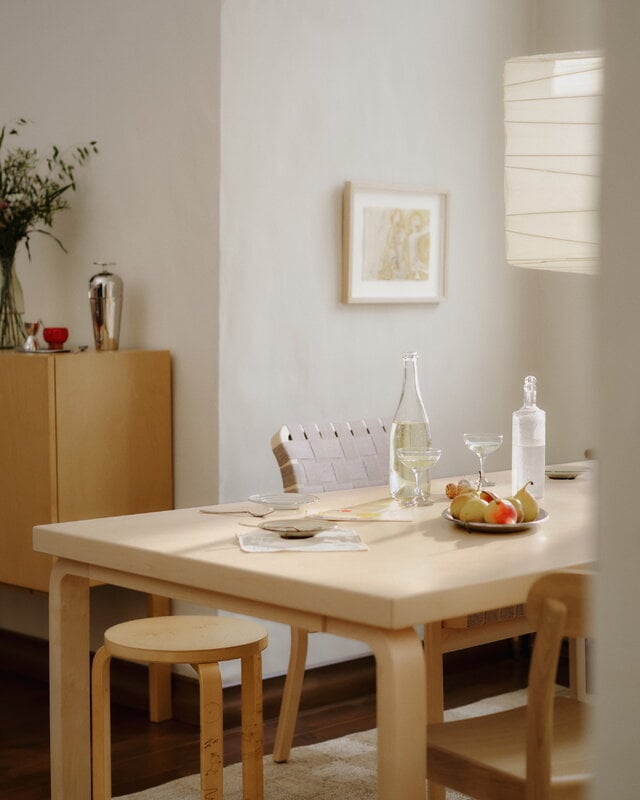 Artek Aalto stool 60, Artek + Moomin, Celebration | Finnish Design