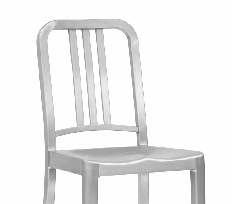 Emeco 1006 Navy chair, brushed aluminium | Finnish Design Shop