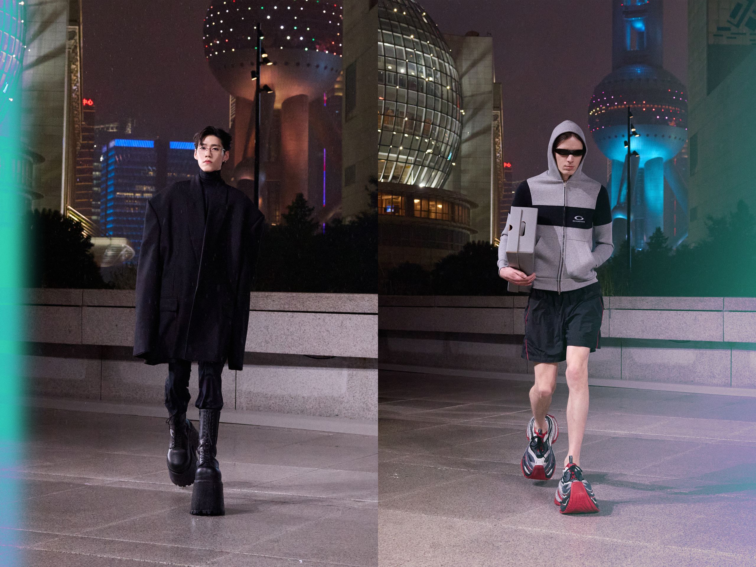 バレンシアガのデムナが語る、上海でのデビューランウェイとラディカル