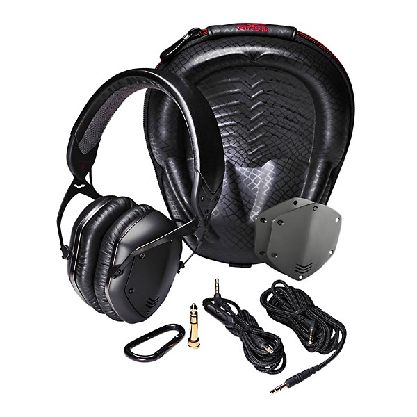 V-MODA Crossfade LP2 Over-Ear Headphones Matte Black Metal