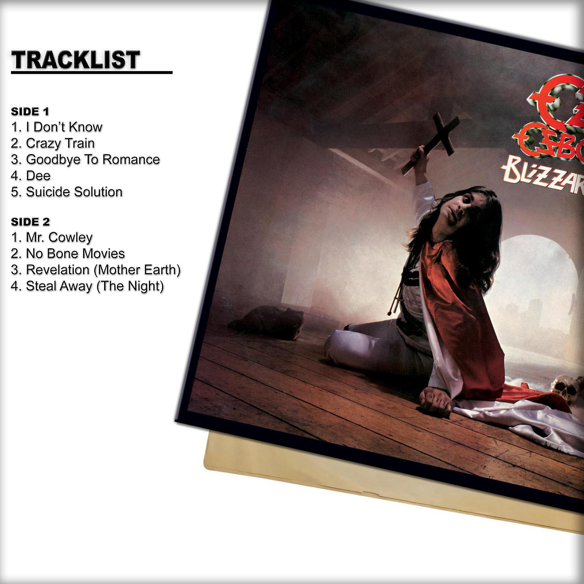 Ozzy Osbourne - Blizzard of Ozz Vinyl LP | Guitar Center