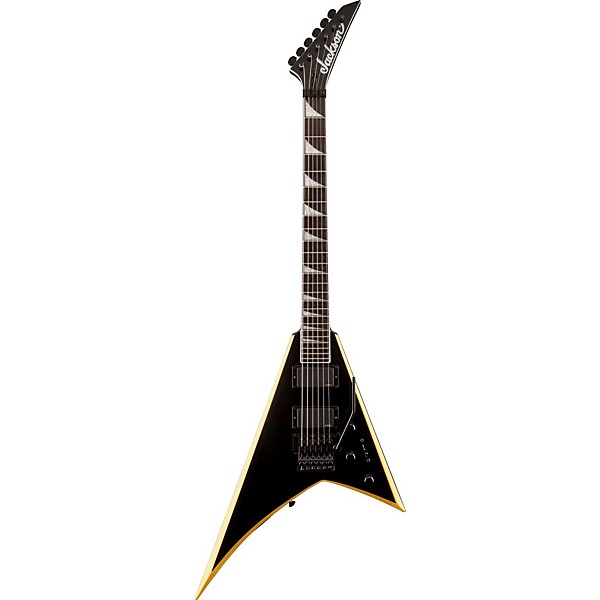 Jackson RRXMG Rhoads Electric Guitar Black with Yellow Bevels