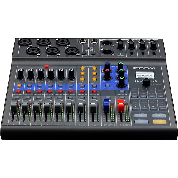 Zoom LiveTrak L-8 8-Channel Mixer | Guitar Center