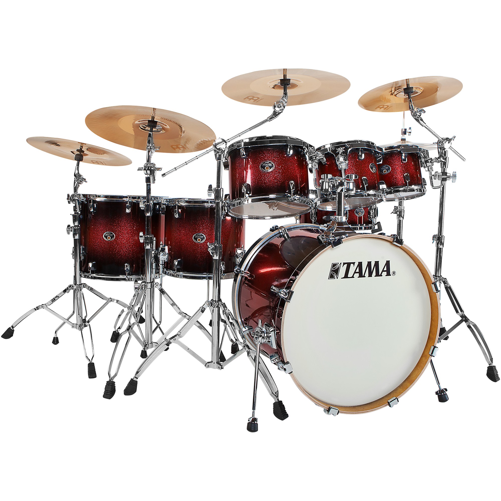 TAMA Silverstar VK Anniversary 7-Piece Shell Pack Vintage Burgundy