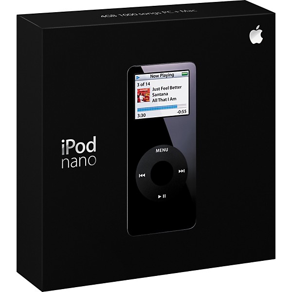 Apple iPod nano Media Player 2GB Black | Guitar Center
